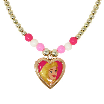 Disney Aurora Dreamer Locket & Gift Tag - Pink Poppy