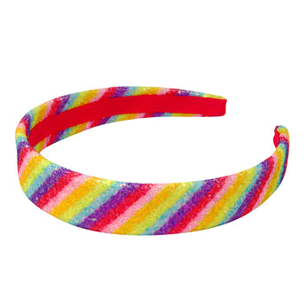 Glitter Rainbow Headband