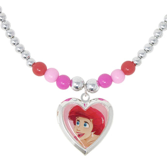 Disney Ariel Curious Locket & Gift Tag - Pink Poppy