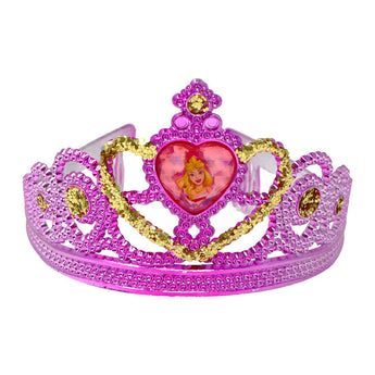 Disney Princess Aurora Heart Gemstone & Glitter Crown