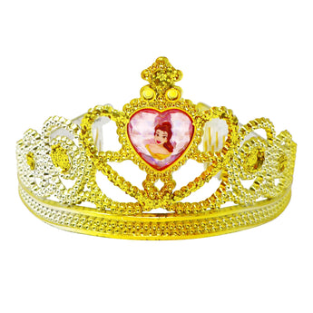 Disney Princess Belle Heart Gemstone & Glitter Crown
