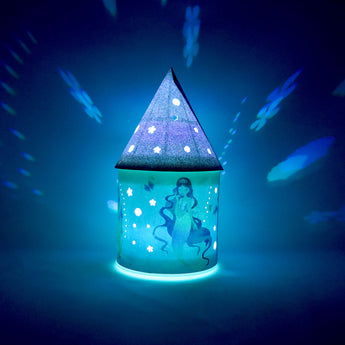 Shimmering Mermaid Colour Changing LED Lantern