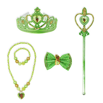 Disney Princess Tiana Dress Up Accessories Bundle